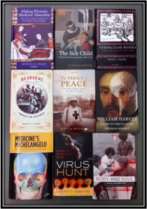 Nine of the library's new acquisitions.