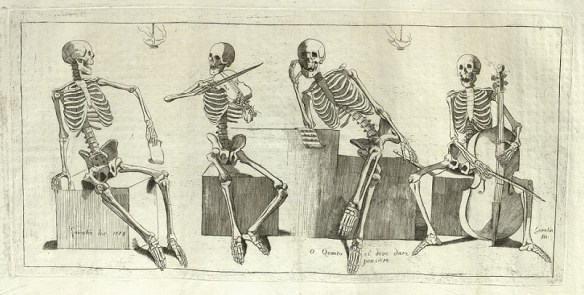 Skeleton Musicians from Jacques Gamelin 