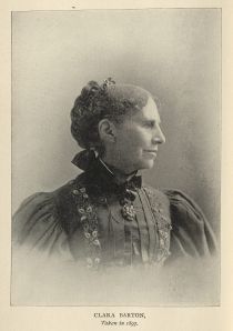 Clare Barton. From The Red Cross in Peace and War, 1899.