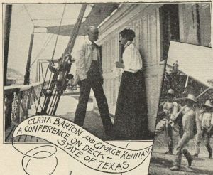 Barton with Keenan, a close-up from the State of Texas montage.