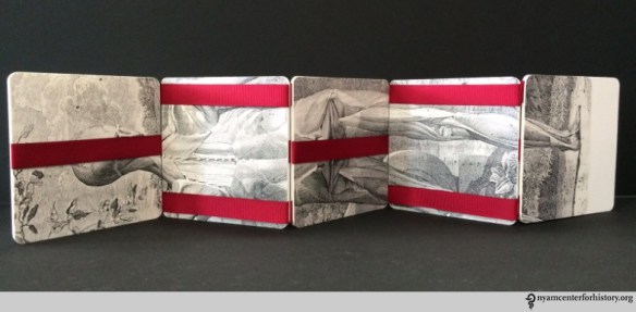 An exquisite corpse made by staff of the Gladys Brooks Book & Paper Conservation Laboratory.