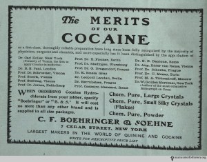 Ad published in The Practical Druggist and Review of Reviews, volume 22, number 2, August 1907. Click to enlarge. 
