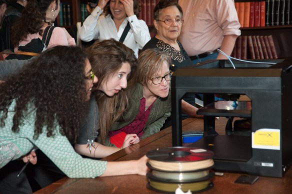 ProofX's 3D-printing demonstration.