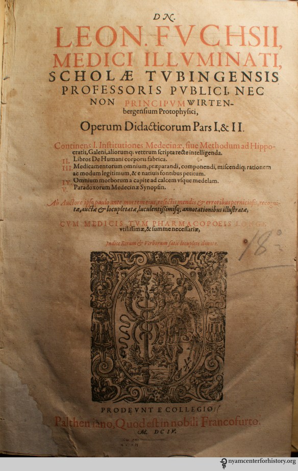 Fuchs, Operum didacticorum, 1604.