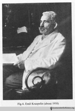 Emil Kraepelin circa 1910. In Kraepelin, Memoirs, 1987.