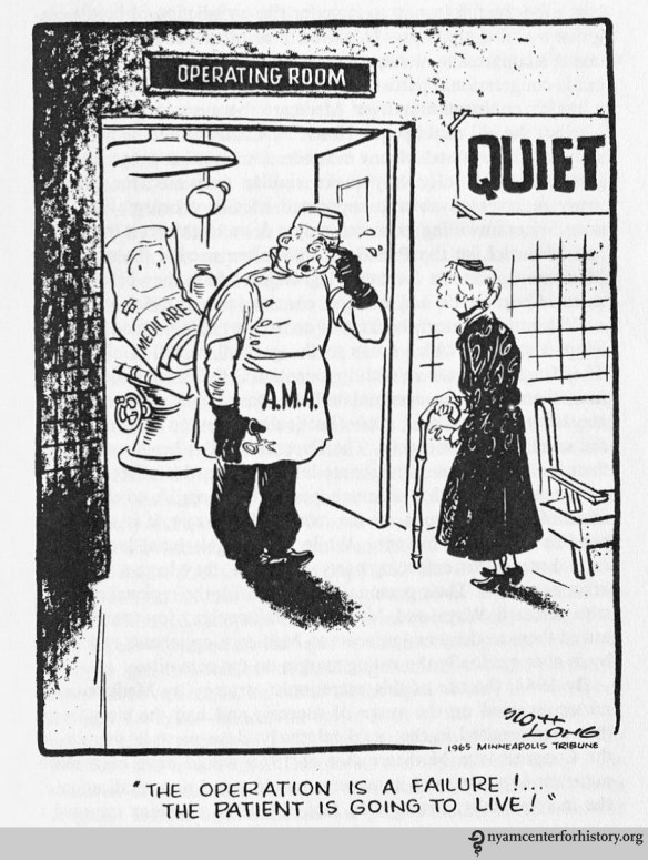 In Marmor TR, Marmor JS. The Politics of Medicare. [Rev. American ed.]. Chicago : Aldine Pub.; 1973.