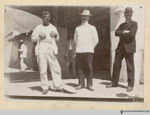 Photograph in Photo album of W. E. Aughinbaugh, approximately 1897-1906.