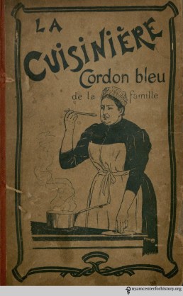 Cover of Annette Lucas’ La cuisinière, cordon bleu de la famille ...Paris: E. Guérin, [1905].