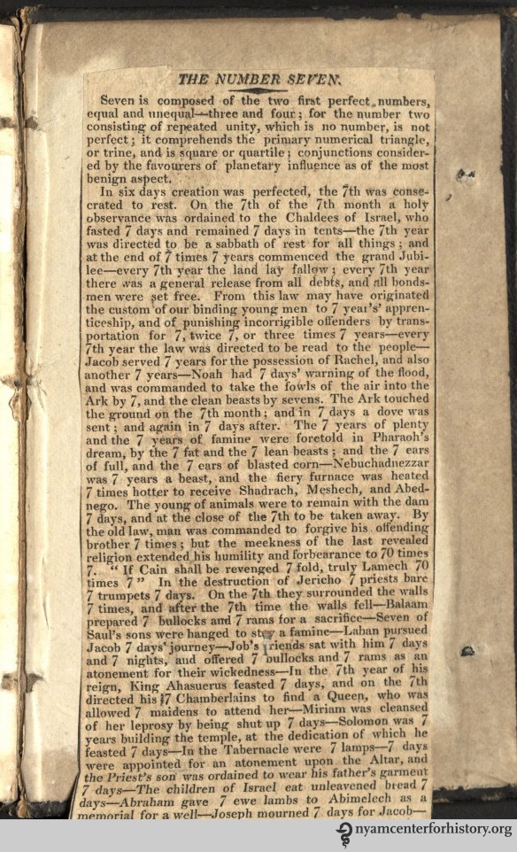 The clipping pasted into our 1583 copy of Demonomanie des Sorciers.