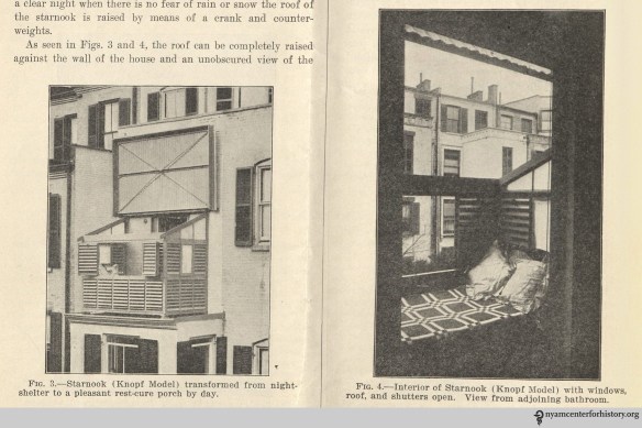 Dr. Knopf's open Starnook.