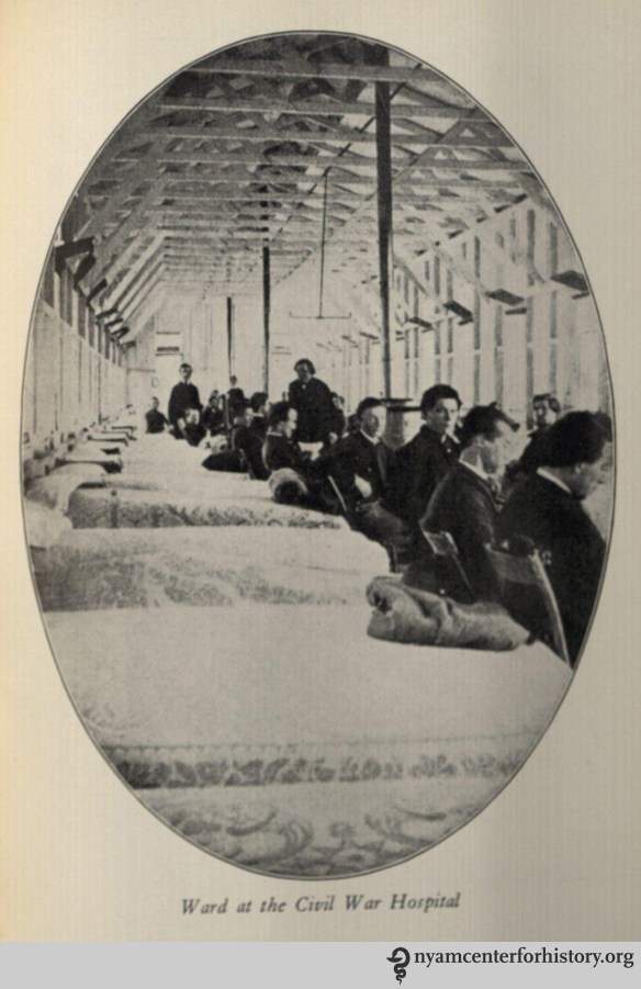 "Ward at the Civil War Hospital." In Burr, Weir Mitchell: His Life and Letters, 1929. 