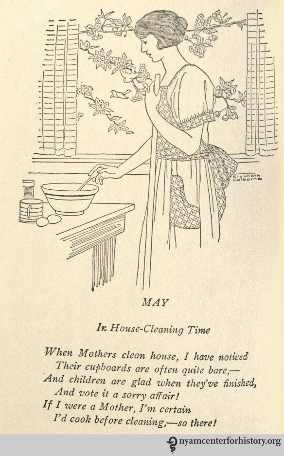 May poem from Weaver, A Thousand Ways to Please a Family, 1922.