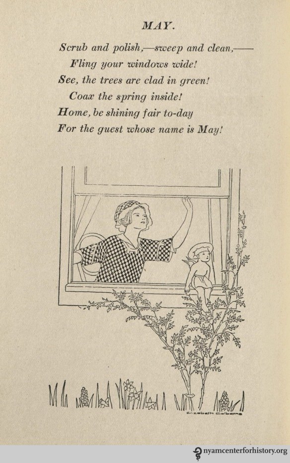 May poem from Weaver, A Thousand Ways to Please a Husband, 1917.