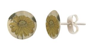 sunflower earrings