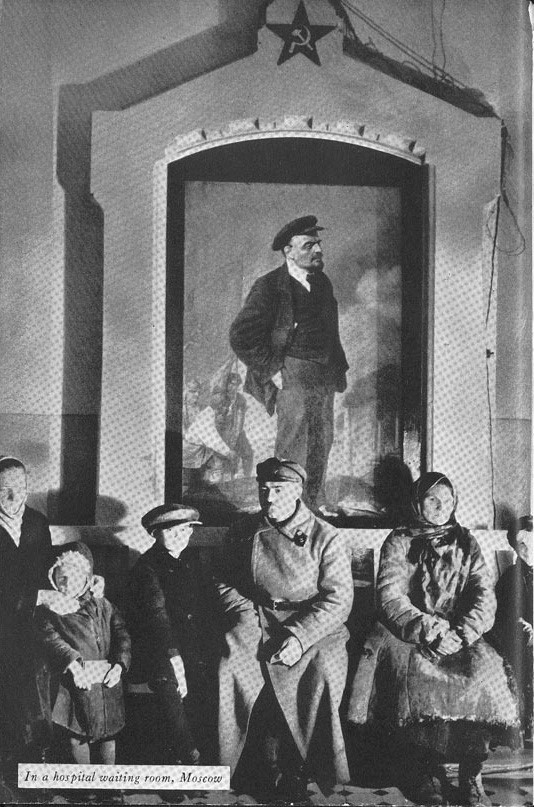 In a Hospital Waiting Room, Moscow