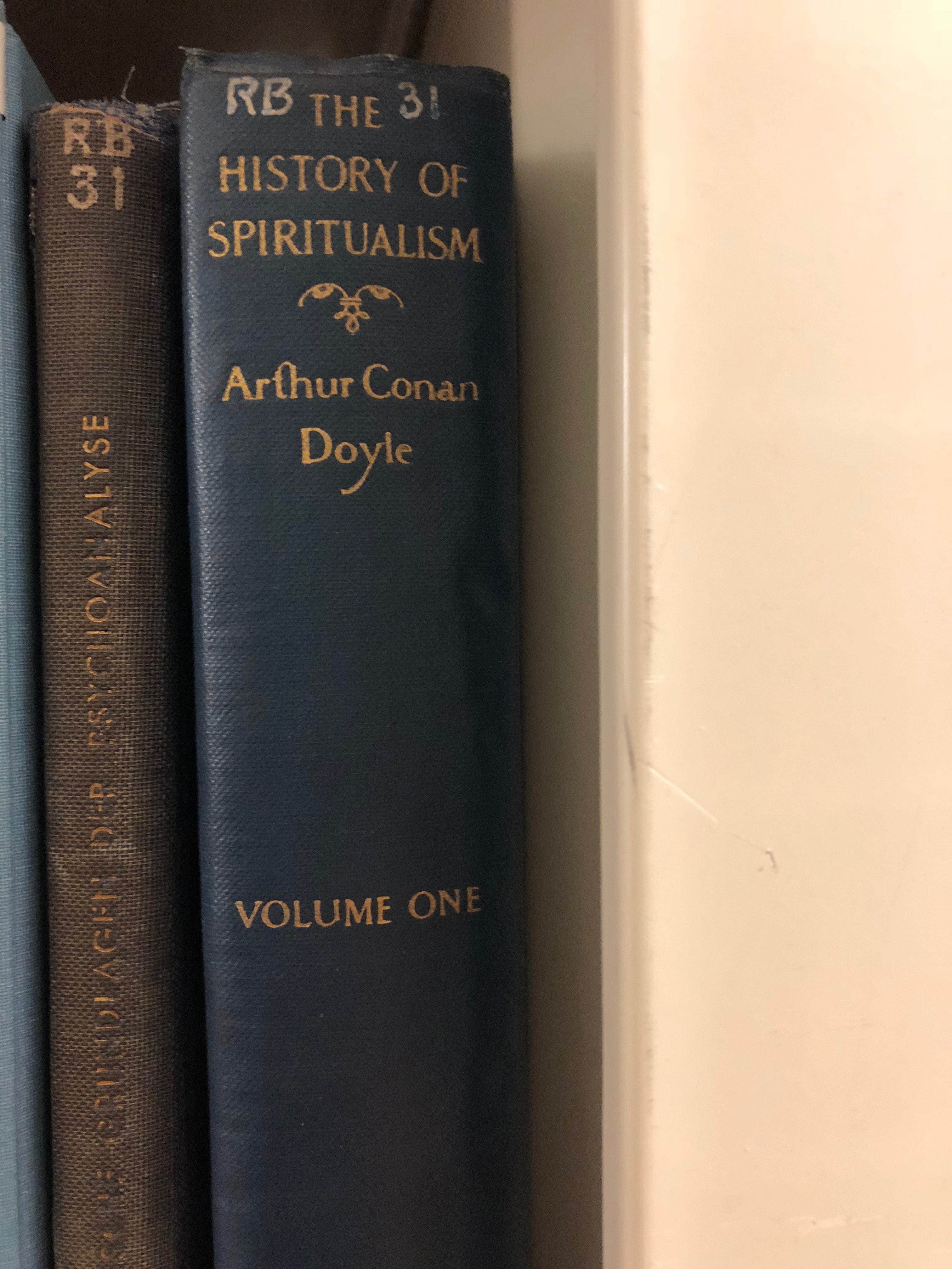 Conan Doyle_History of Spiritualism spine_1926