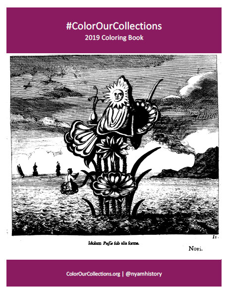 Cover of NYAM 2019 Coloring Book